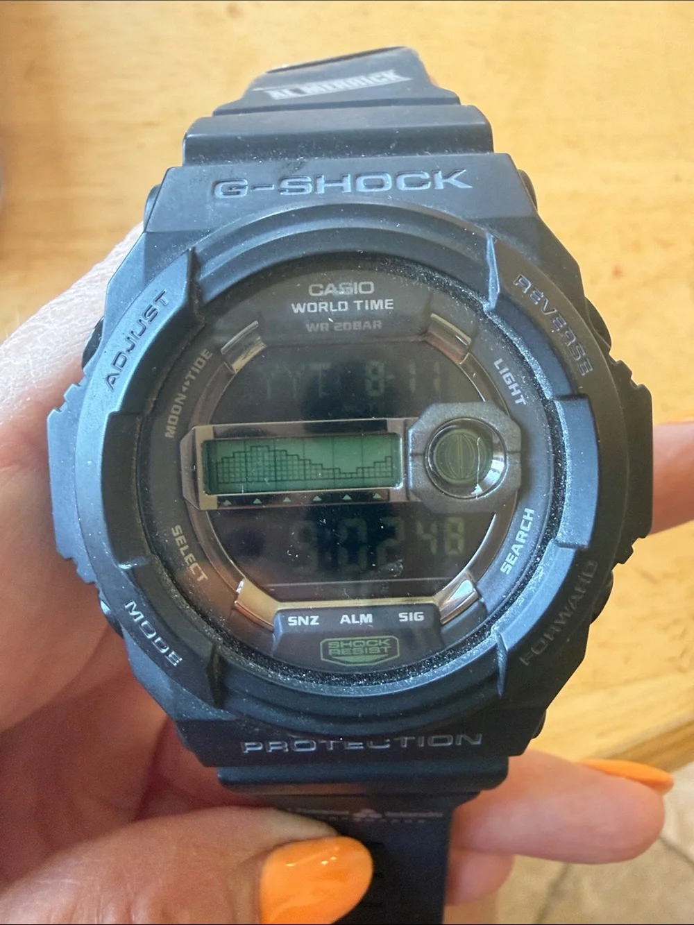 Casio Illuminator Digital Watch Set - Black and Light Gray🧭⌚️⏱️